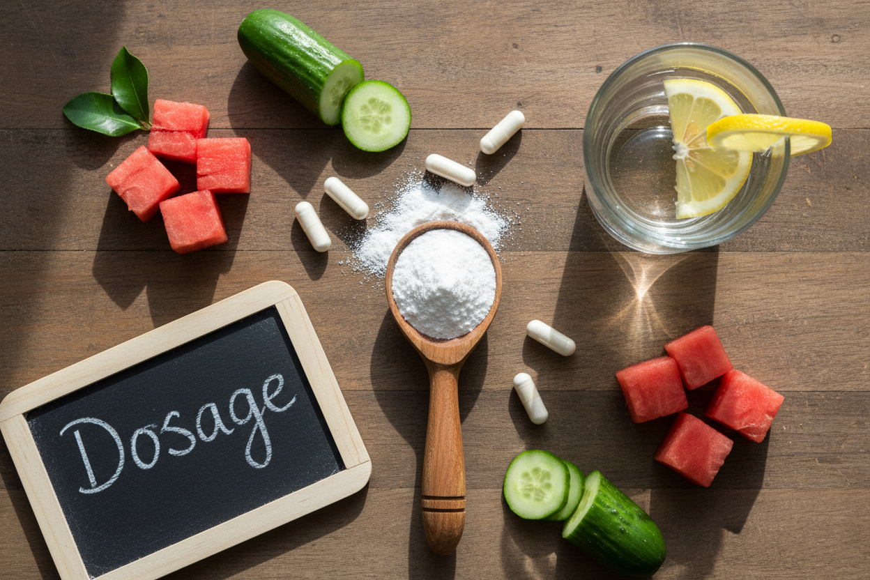 L-Citrulline Dosage: How Much Should You Take?