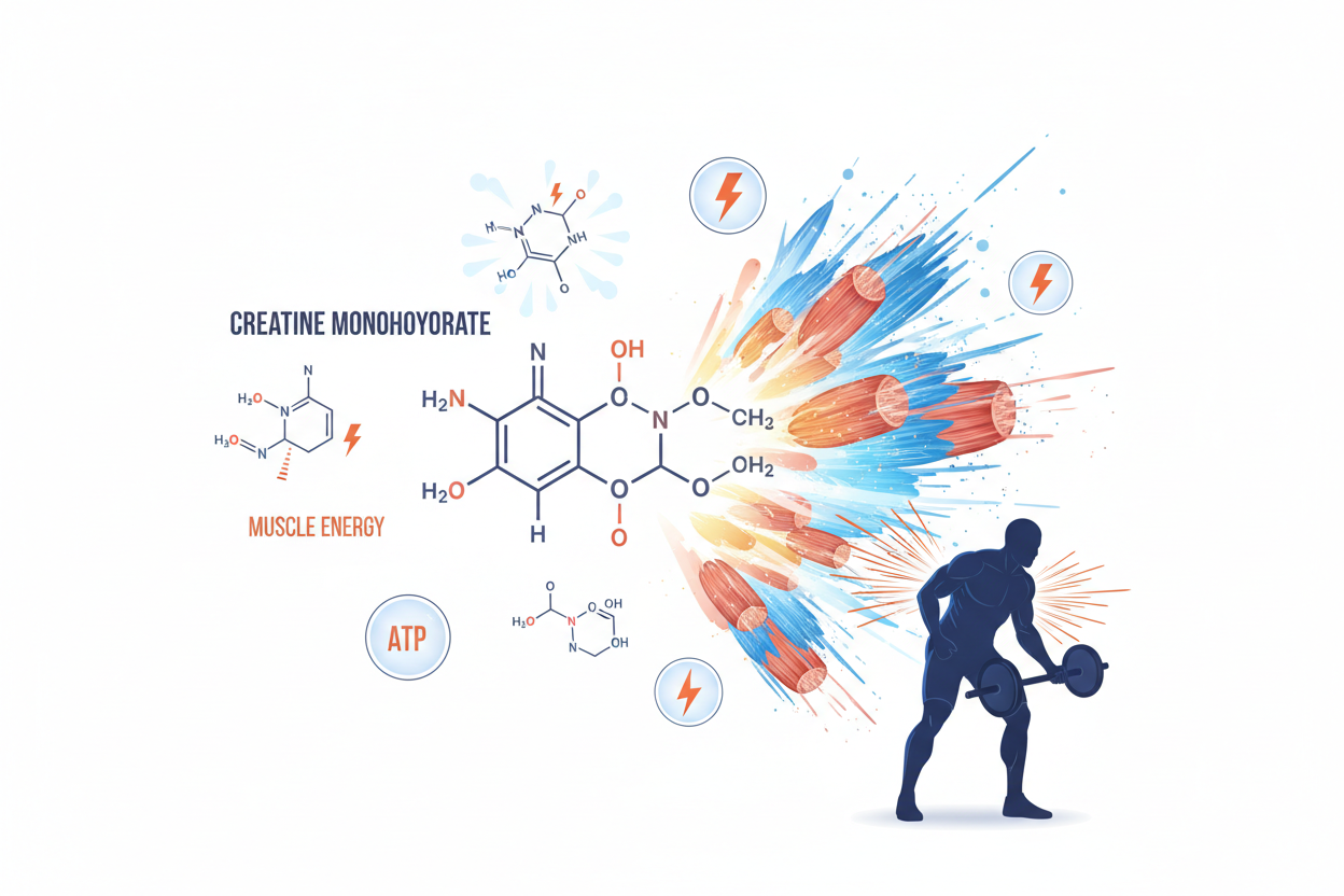 Creatine Monohydrate: Benefits, Performance and How It Actually Works