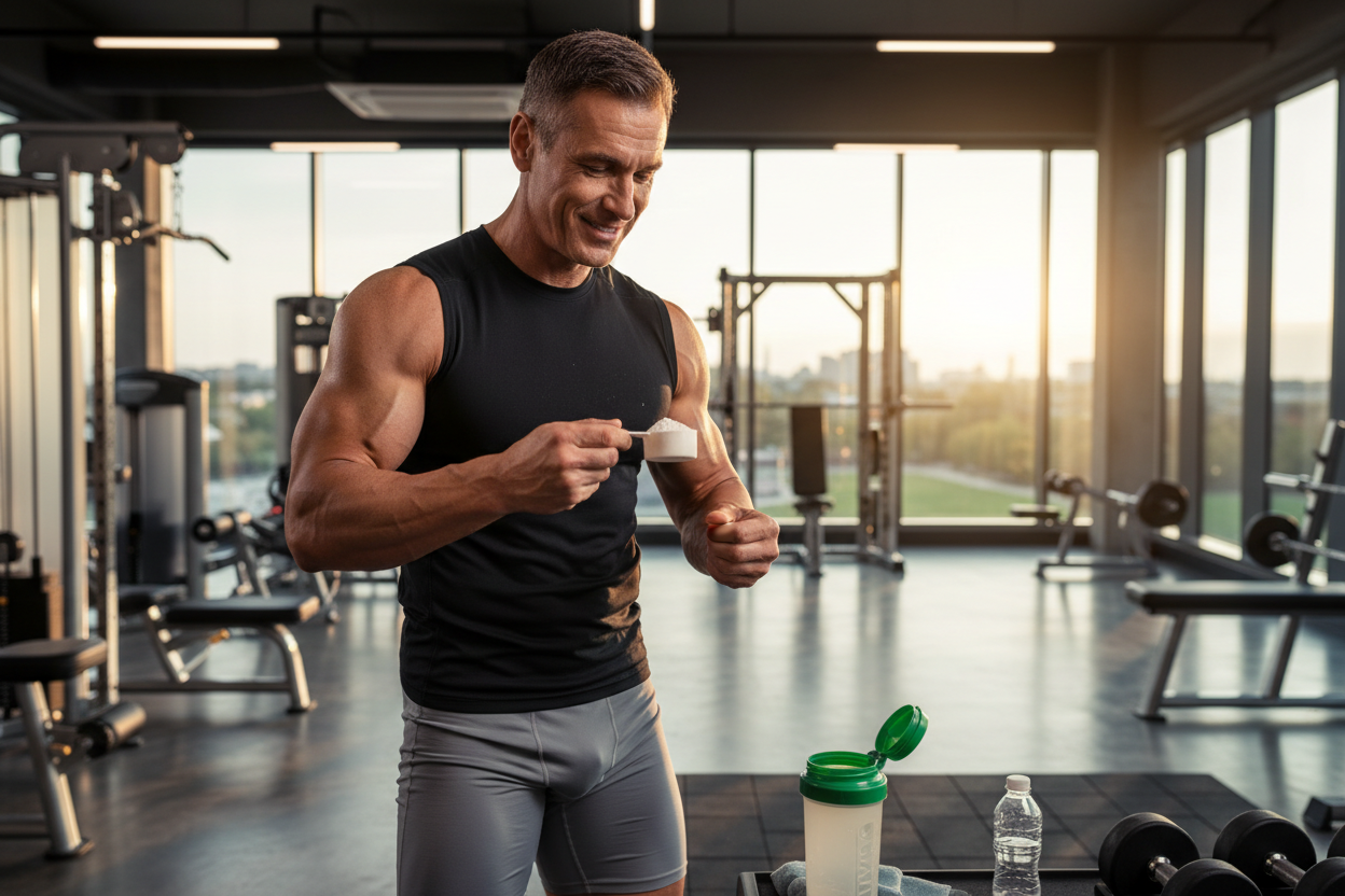 Creatine for Men Over 40: Benefits, Safety & How to Use It