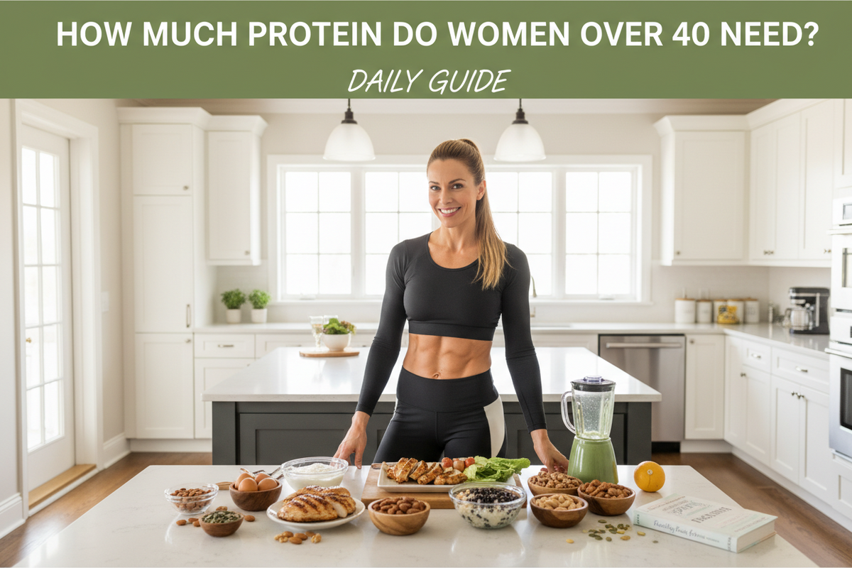 How Much Protein Do Women Over 40 Need? Daily Guide