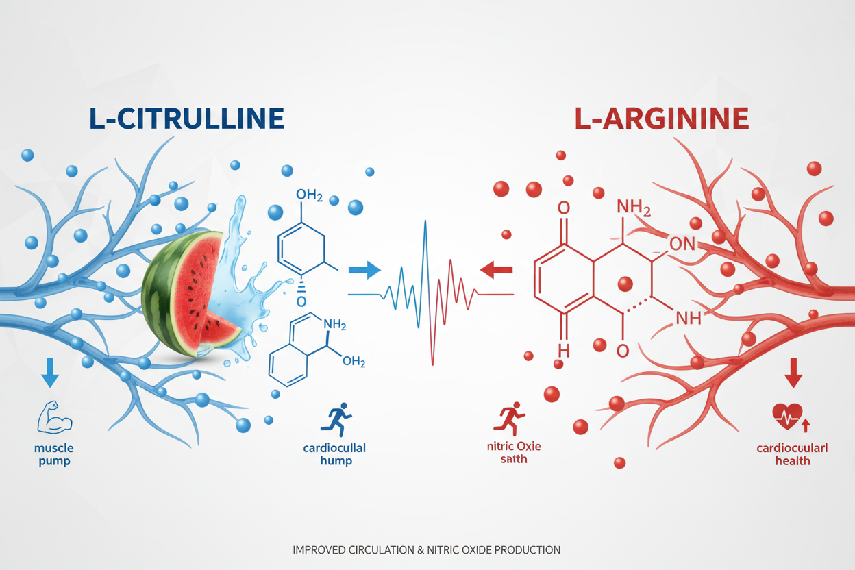 L-Citrulline vs L-Arginine: Which Nitric Oxide Supplement Actually Works Better?