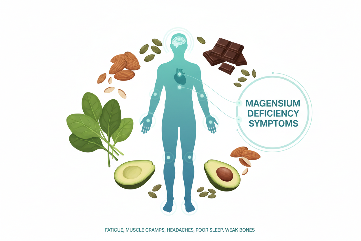 Magnesium Deficiency Symptoms: Signs You Shouldn’t Ignore